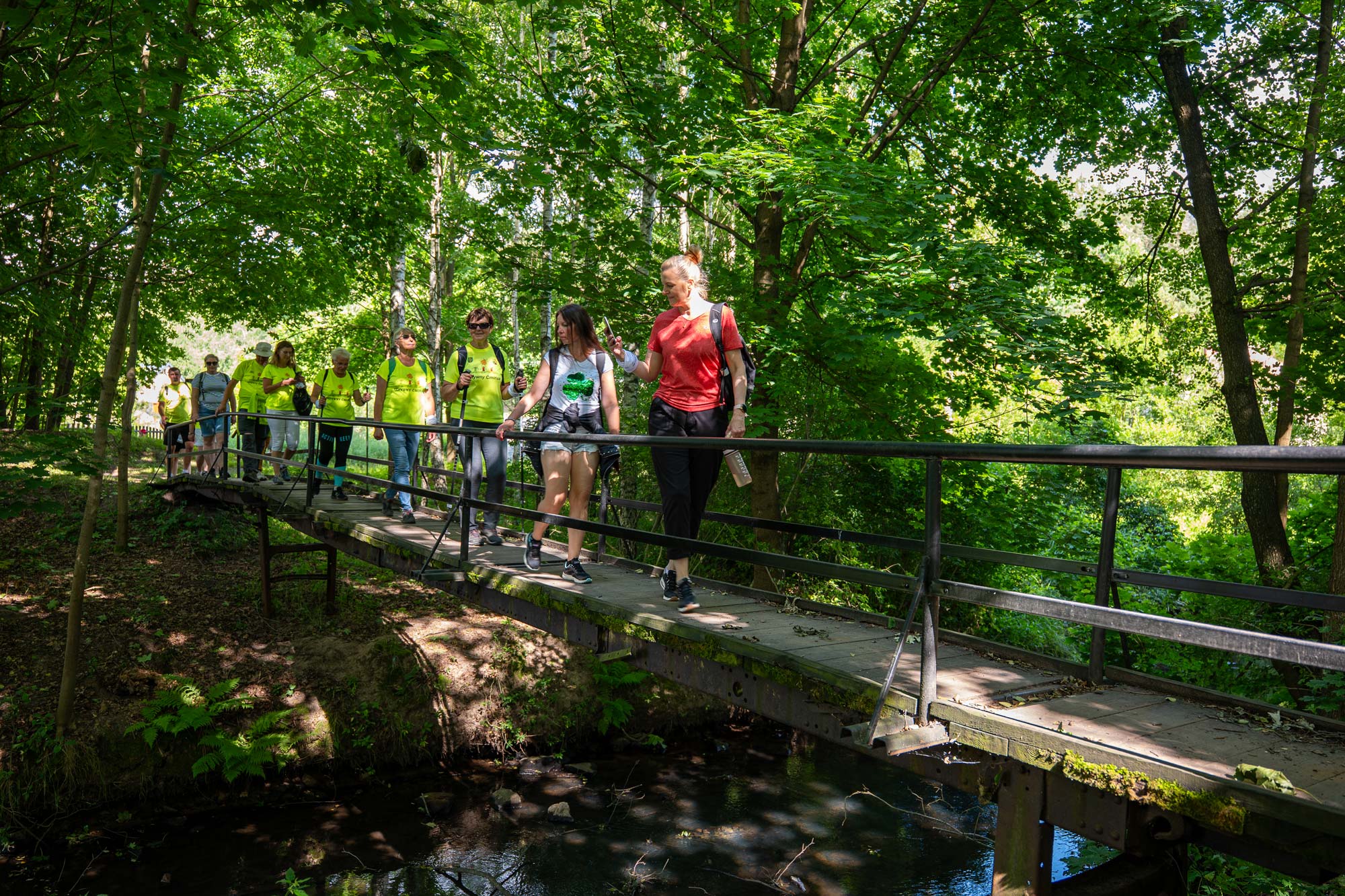 Ława – kładka na Bobrzy