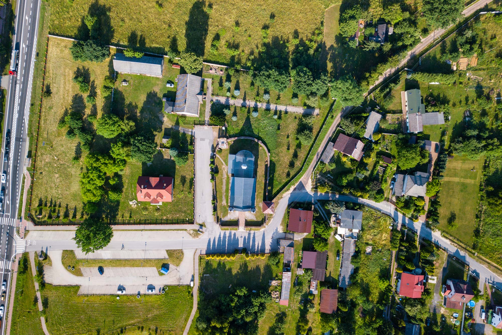 Kościół w Ćmińsku wnętrze świątyni