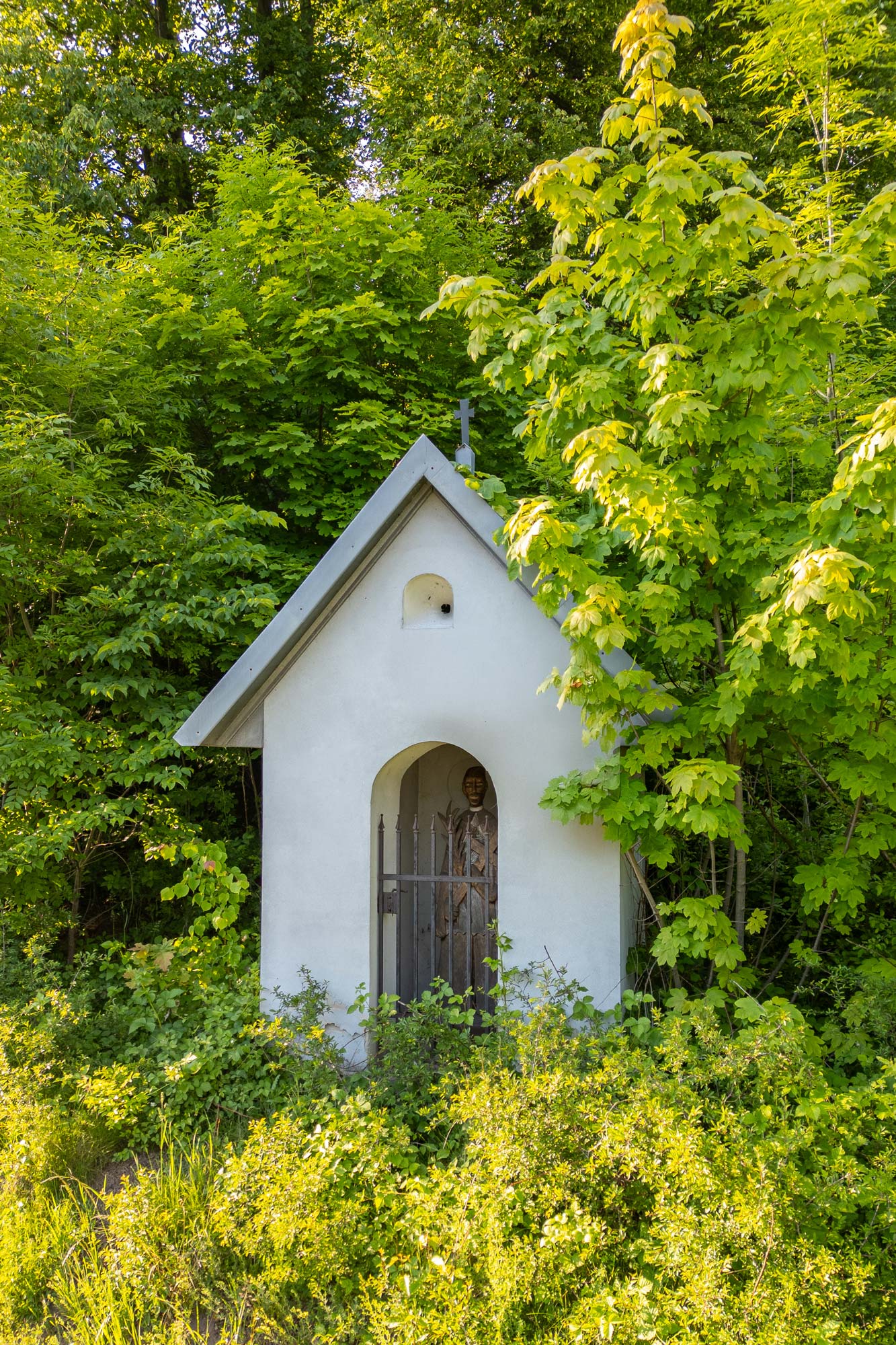 Kapliczka Nepomucena Miedziana Góra zabytek sakralny